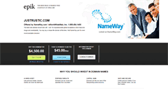 Desktop Screenshot of justrustic.com